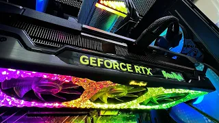 Первое знакомство с RTX 4070Ti GameRock Classic, красота, да и только!