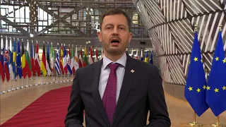Eduard Heger, Slovak Prime Minister condemns the Belarusian method to land divert Ryanair flight