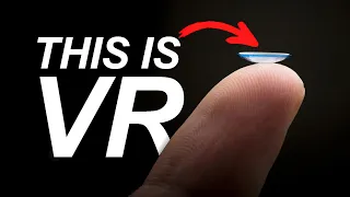 This Contact Lens is The FUTURE of VR!!