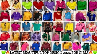 BLUSAS BLUSONES Y MODA ELEGANTES MODERNAS DE MODA / BLUSAS DE MODA PARA MUJER 2024