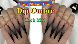 Dip Ombre Black For Beginner - Cách Dip Ombre Màu Đen - Nhanh Mà Đẹp