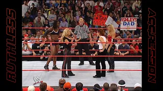 Trish Stratus & Linda Miles vs. Molly Holly & Jackie Gayda | WWE RAW (2002)