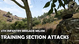 4th Infantry Brigade - Training Section Attacks - Arma 3 Milsim