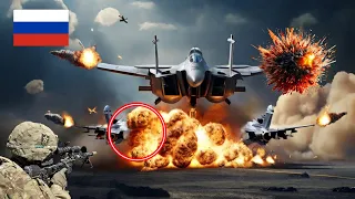 World shock! Russian MiG-31y pilot shoots down 5 of the most powerful US fighter jets