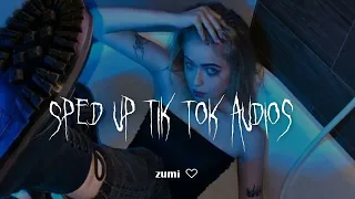 sped up tiktok + edit audios that I listen to all the time ♡ pt.36 || zumi ♡