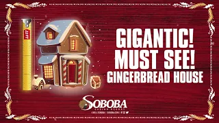 Soboba Casino Resort Giant Gingerbread House.