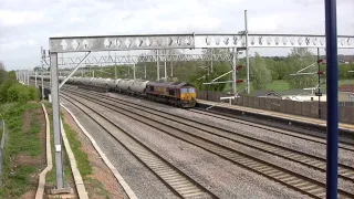 Crewe, Stafford & Tamworth Stations - 5th May 2009