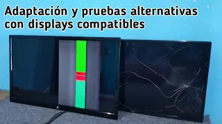 BROKEN TV, Solution and test of Compatible Displays