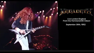 Megadeth live London England 1992 (Warchest)