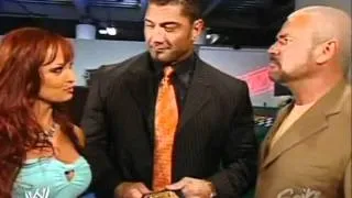 Batista, Eric Bischoff and Christy Hemme segment RAW 5 2 2005   Video Dailymotion