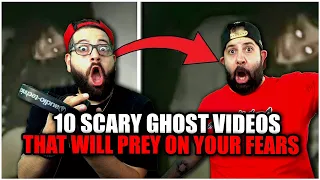 DISTURBING GHOST VIDEOS THAT WILL UPSET YOUR STOMACH - JK BROS REACTION