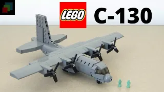 Custom Mini Lego C-130 With Free Instructions