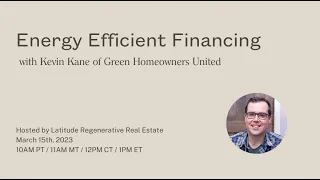 Energy Efficient Financing