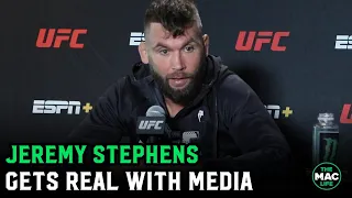 Jeremy Stephens goes deep on mother's drug addiction and her nearly dying