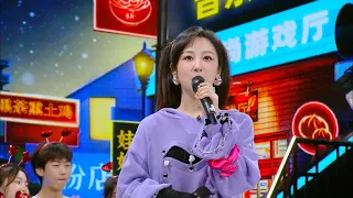 Yang Zi杨紫清唱《樱花草》甜美嗓音直击心灵，中华曲库再现江湖！