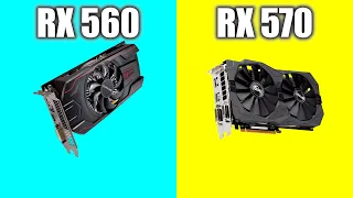 AMD Radeon RX 560 vs AMD Radeon RX 570 | Tested in 7 Games