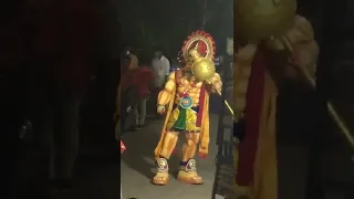 Big hanuman dancing