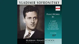 Piano Sonata in C Major, Op. 11 No. 3 (Live)