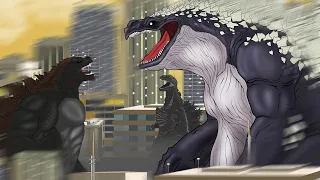 WHALE GODZILLA!! | Kongzilla VS Shin Godzilla | PANDY Animation 46
