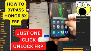 How to bypass honor 8x frp | How to unlock honor JSN-AL00 frp By unlock tool |