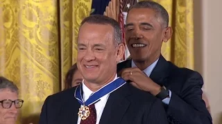 Tom Hanks Awarded Medal of Freedom