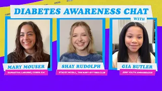 What is it like to Have Diabetes? | A Chat With Shay Rudolph & Mary Mouser | Netflix After School