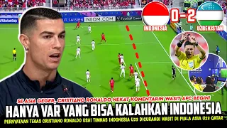 🔴BISA BIKIN GEGER !! Diluar Dugaan CRISTIANO RONALDO Ngomong Begini Usai TIMNAS INDONESIA Dicurangi