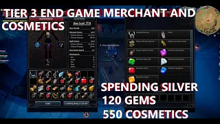 V Rising Guide How to Use Silver Coins at End Game + Cosmetics Merchant Gems and Large Explosives