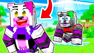 What if Glamrock Mangle REPLACED Roxanne Wolf?! in Minecraft