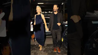 Keanu Reeves and Alexandra Grant Hand