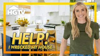 Kitchen Makeover for $55,000! | Help! I Wrecked My House | HGTV