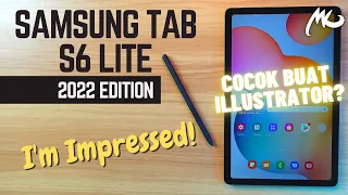 Samsung Tab S6 LITE 2022 di mata Illustrator #samsungtabs6lite