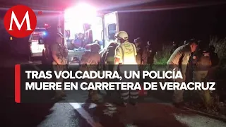 Un policía muerto y cinco heridos tras choque en Veracruz