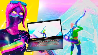 I Played Fortnite with The WORLDS BEST LAPTOP...🤯(500+ FPS)