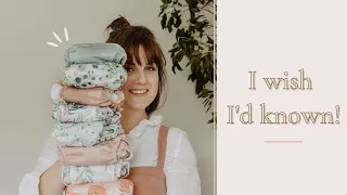 10 things I wish I knew when starting cloth nappies | cloth nappy tips for beginners