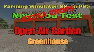 FS22   Open air Garden   New mod For  Apr 5