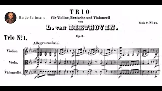 Beethoven - String Trio No. 1 in E-flat major, Op. 3 (1796)