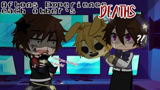 Aftons experience each other’s deaths [] fnaf