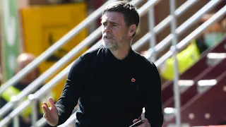 Graham Alexander reacts to Rangers loss