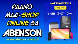 🔵 PAANO UM-ORDER NG APPLIANCES ONLINE via ABENSON.COM