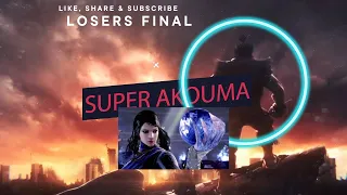 SUPER AKOUMA VS ARSLAN ASH - TEKKEN 7 - TEKKEN WORLD TOUR MASTERS 2022 - LOSERS FINAL