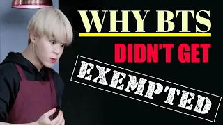 REAL Reason BTS Didn't Get An Exemption From Military Service