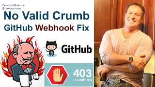 No Valid Crumb 403 Error Fix for Jenkins GitHub WebHooks