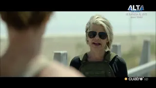 Terminator Destino Oscuro | Escena primera aparición Sarah Connor | 19-03-2022 22h Estreno TV Cuatro