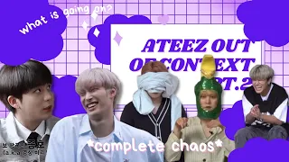ATEEZ OUT OF CONTEXT PT.2: The Chaos Continues | (ft.  jongho melting my heart)