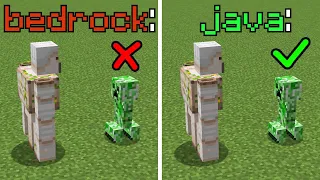 java vs bedrock