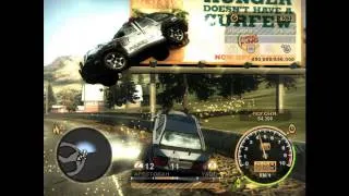 Последняя погоня с ментами в NFS Most Wanted