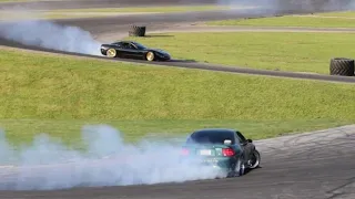 Drift Track Day! New Edge Mustang & C5 Corvette GO FULL SEND