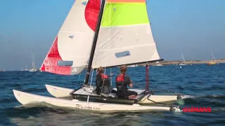 Empannage en catamaran - Mini-tuto Les Glénans