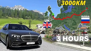 ETS2 Longest Road Trip (London to Moscow) UK to Russia | Euro Truck Simulator 2